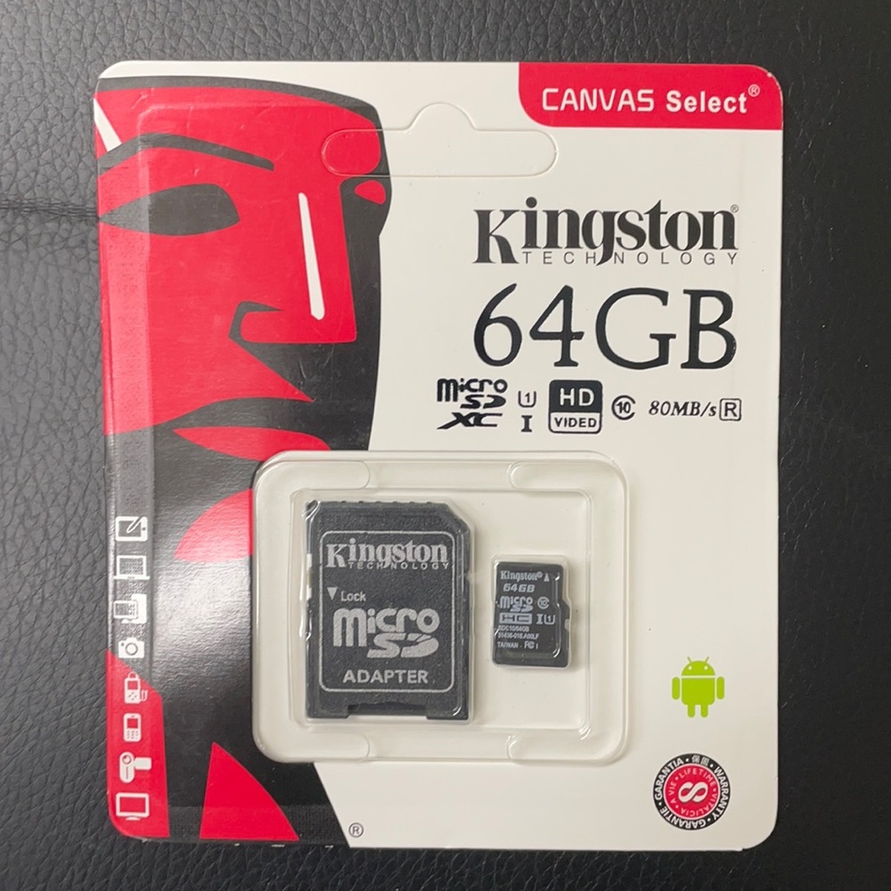 kingston micro sd 64gb card